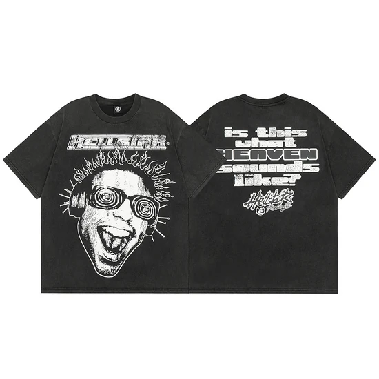 Hellstar Portrait Graphic T-Shirt ヘルスター ポートレイト グラフィック Tシャツ