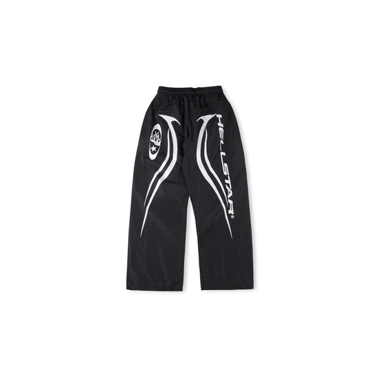 Hellstar Flame Logo Graphic Track Pants ヘルスター フレイム ロゴ グラフィック トラック パンツ