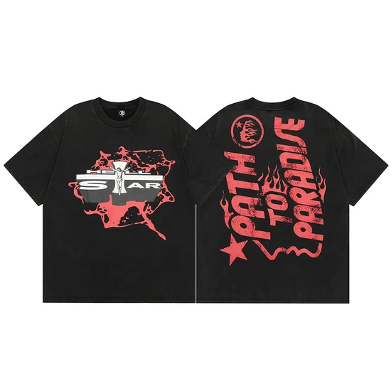 Hellstar Crucifix Graphic T-Shirt ヘルスター クルーシフィックス グラフィック Tシャツ