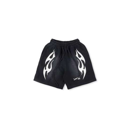 Hellstar Flame Graphic Shorts ヘルスター フレーム グラフィック ショーツ