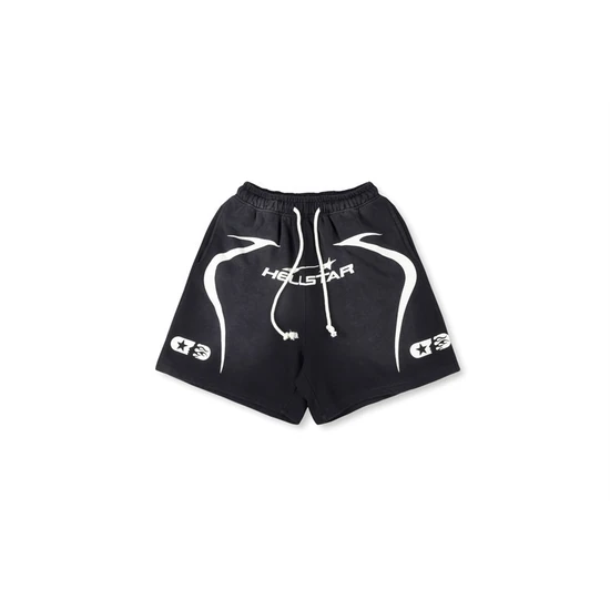 Hellstar Curved Line Graphic Shorts ヘルスター カーブド ライン グラフィック ショーツ