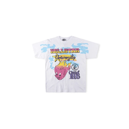 Hellstar Flaming Heart Graphic T-Shirt ヘルスター フレイミング ハート グラフィック Tシャツ