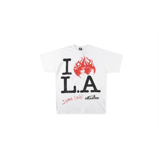 Hellstar Flaming Earth Graphic T-Shirt ヘルスター フレイミング アース グラフィック Tシャツ
