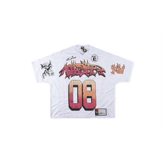 Hellstar Graphic Number Print T-Shirt ヘルスター グラフィック ナンバー プリント Tシャツ