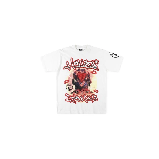 Hellstar Flaming Head Graphic T-Shirt ヘルスター フレイミング ヘッド グラフィック Tシャツ