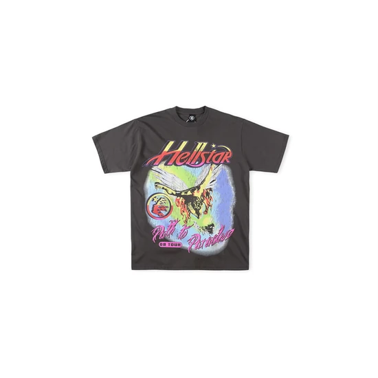 Hellstar Owl Graphic Tour Print T-Shirt ヘルスター アウル グラフィック ツアー プリント Tシャツ
