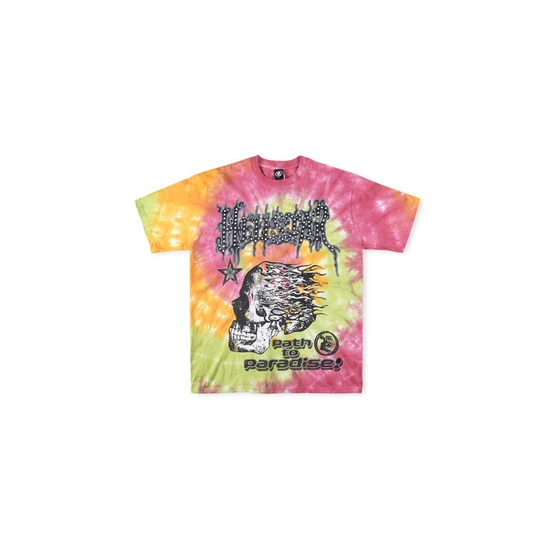 Hellstar Skull Graphic Tie-Dye T-Shirt ヘルスター スカル グラフィック タイダイ Tシャツ