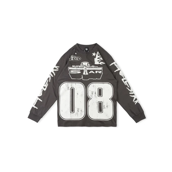 Hellstar Numeric 08 Graphic Sweatshirt ヘルスター ニューメリック 08 グラフィック スウェットシャツ