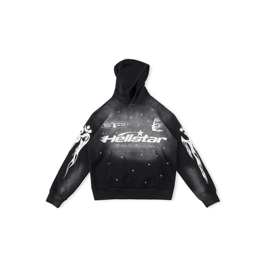 Hellstar Logo Graphic Hoodie ヘルスター ロゴ グラフィック パーカー