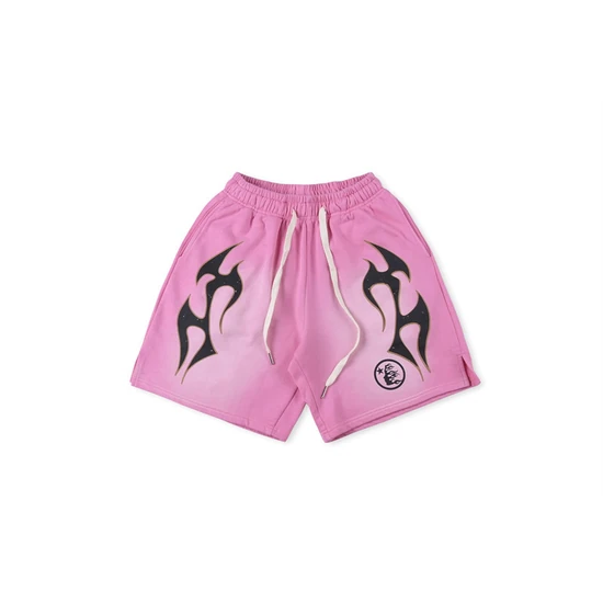 Hellstar Flame Graphic Shorts ヘルスター フレイム グラフィック ショーツ