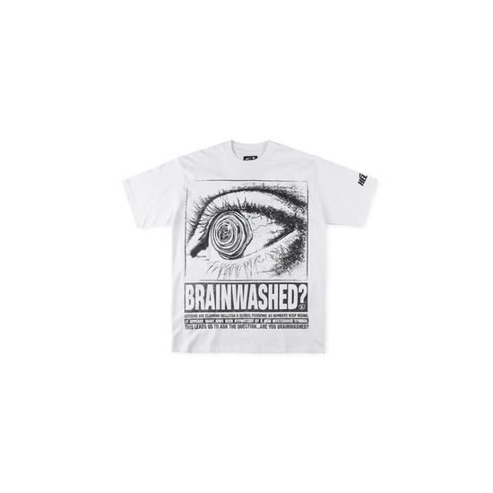 Hellstar Eye Graphic with Brainwashed Text T-Shirt ヘルスター アイ グラフィック ウィズ ブレインウォッシュ テキスト Tシャツ