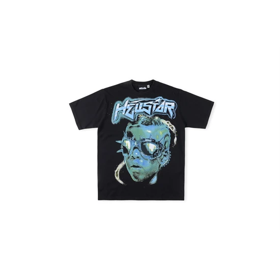 Hellstar Portrait Graphic Back Print T-Shirt ヘルスター ポートレート グラフィック バック プリント Tシャツ