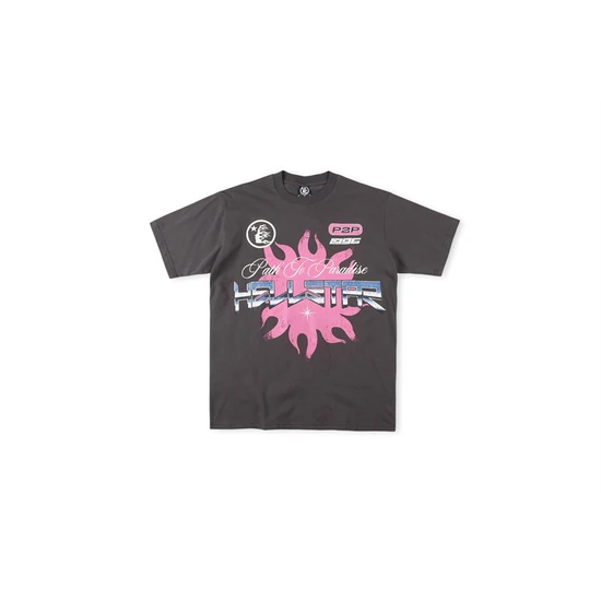 Hellstar Flame Sun Graphic T-Shirt ヘルスター フレーム サン グラフィック Tシャツ