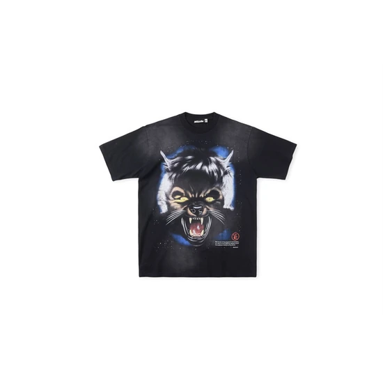 Hellstar Angry Cat Graphic T-Shirt ヘルスター アングリー キャット グラフィック Tシャツ