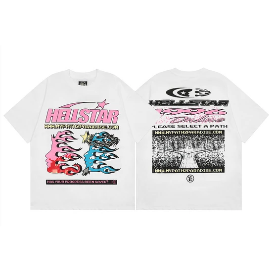 Hellstar Head Graphic Print T-Shirt ヘルスター ヘッド グラフィック プリント Tシャツ