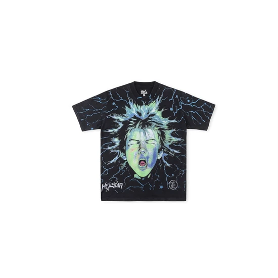Hellstar Lightning Skull Graphic T-Shirt ヘルスター ライトニング スカル グラフィック Tシャツ
