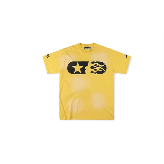 Hellstar Star Flame Graphic T-Shirt ヘルスター スター フレーム グラフィック Tシャツ