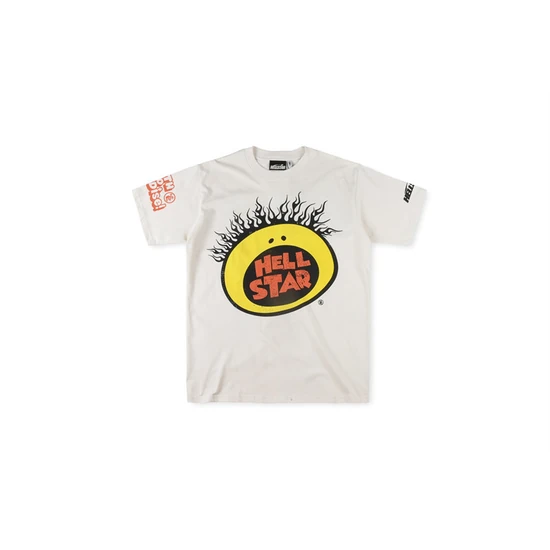 Hellstar Hell Star Flame Graphic T-Shirt ヘルスター フレーム グラフィック Tシャツ