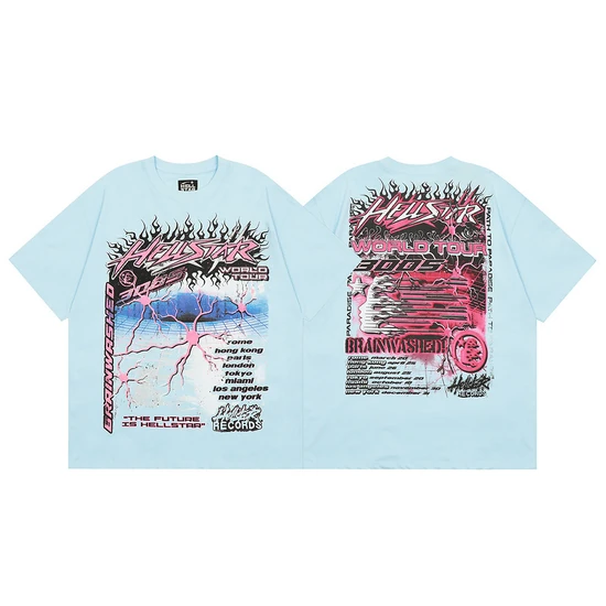 Hellstar World Tour Graphic T-Shirt ヘルスター ワールド ツアー グラフィック Tシャツ