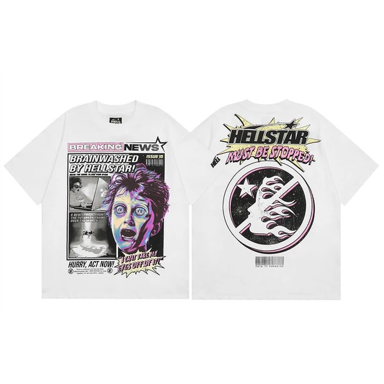 Hellstar Brainwashed Graphic T-Shirt ヘルスター ブレインウォッシュ グラフィック Tシャツ