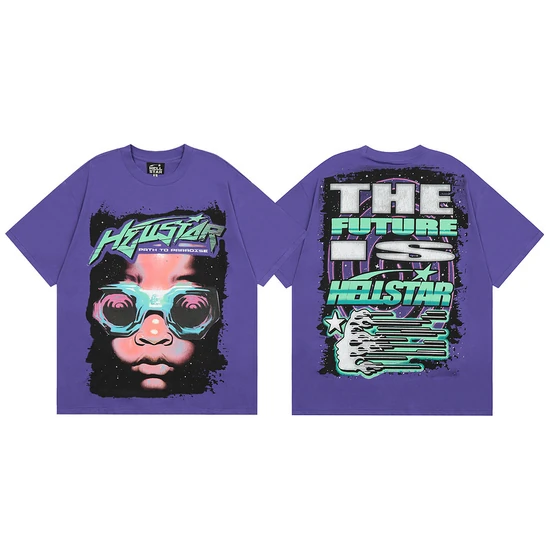 Hellstar Portrait Graphic T-Shirt ヘルスター ポートレート グラフィック Tシャツ