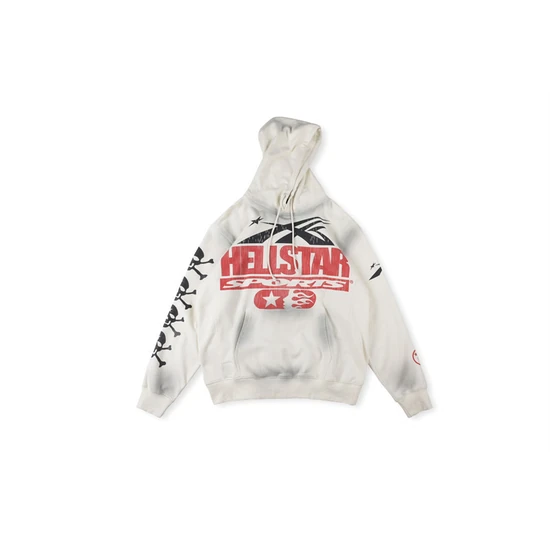 Hellstar Logo Graphic with Skull Motif Hoodie ヘルスター ロゴ グラフィック ウィズ スカル モチーフ パーカー