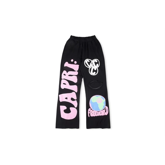 Hellstar Logo Graphic Peace Sign Sweatpants ヘルスター ロゴ グラフィック ピース サイン スウェットパンツ