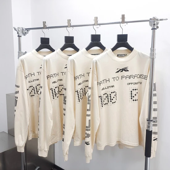 Hellstar Path to Paradise Graphic Long Sleeve T-Shirt ヘルスター パス トゥ パラダイス グラフィック ロングスリーブ Tシャツ