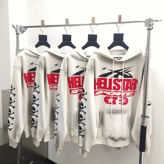 Hellstar Text Graphic Hoodie ヘルスター テキスト グラフィック パーカー