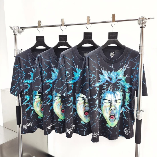 Hellstar Skull Portrait Graphic T-Shirt ヘルスター スカル ポートレート グラフィック Tシャツ