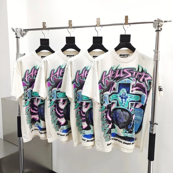Hellstar Graphic Print T-Shirt ヘルスター グラフィック プリント Tシャツ