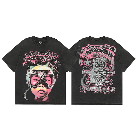 Hellstar Portrait Graphic T-Shirt ヘルスター ポートレート グラフィック Tシャツ