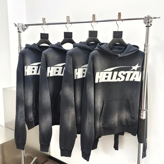 Hellstar Logo Graphic Hoodie ヘルスター ロゴ グラフィック パーカー