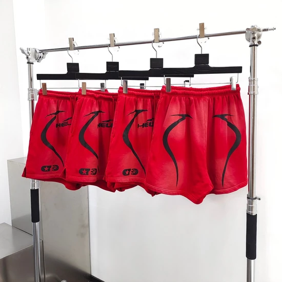 Hellstar Curved Graphic Shorts ヘルスター カーブド グラフィック ショーツ
