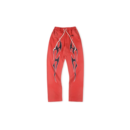 Hellstar Flame Graphic Sweatpants ヘルスター フレイム グラフィック スウェットパンツ
