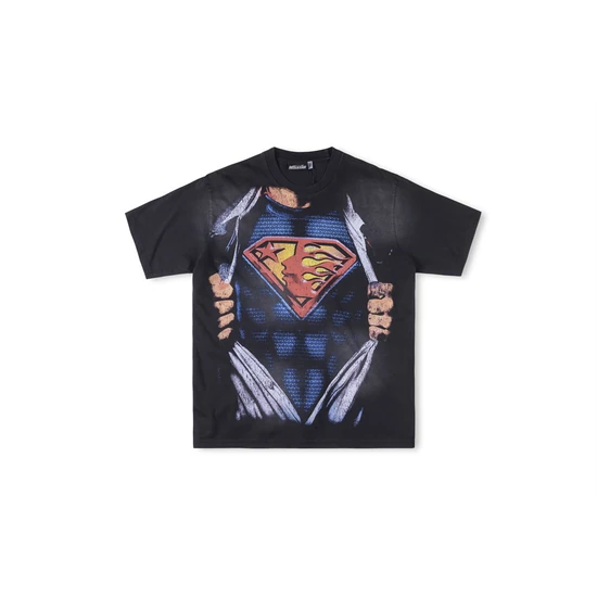 Hellstar Superman Chest Graphic T-Shirt ヘルスター スーパーマン チェスト グラフィック Tシャツ