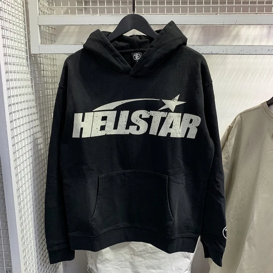 Hellstar Flaming Head Graphic Hoodie ヘルスター フレーミング ヘッド グラフィック パーカー