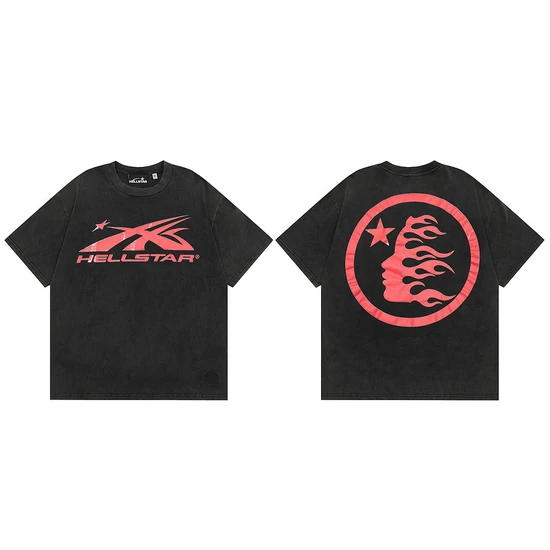 Hellstar Flaming Head Graphic T-Shirt ヘルスター フレイミング ヘッド グラフィック Tシャツ