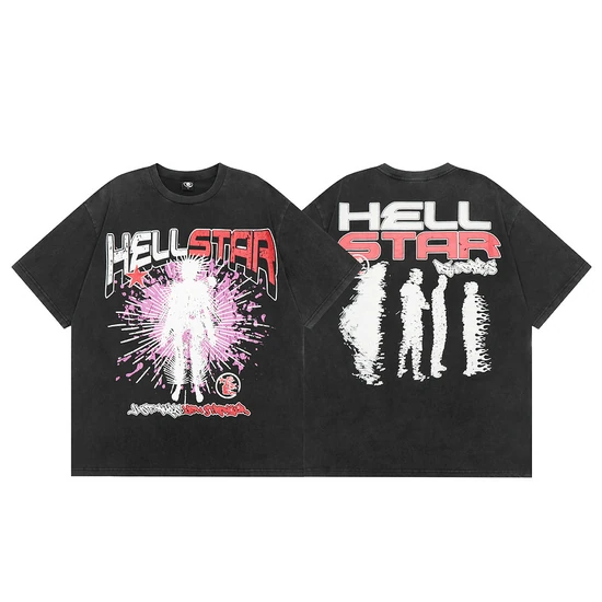 Hellstar Glowing Figure Graphic T-Shirt ヘルスター グローイング フィギュア グラフィック Tシャツ