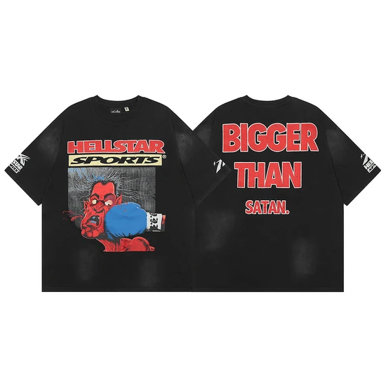 Hellstar Demon Boxer Graphic T-Shirt ヘルスター デーモン ボクサー グラフィック Tシャツ