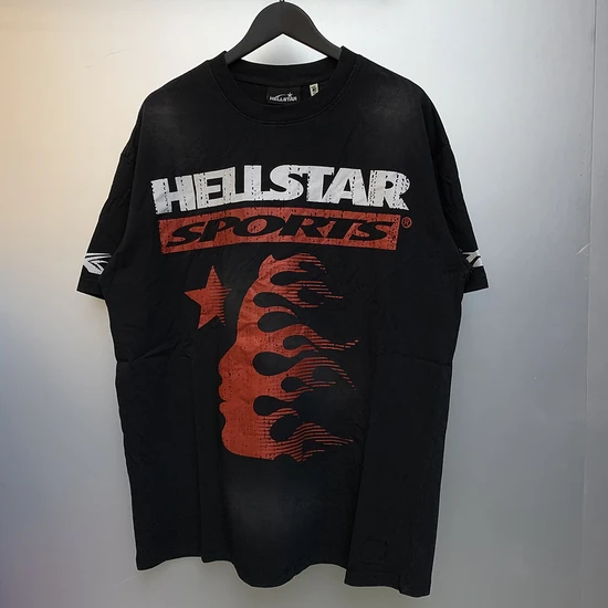 Hellstar Flaming Head Graphic T-Shirt ヘルスター フレイミング ヘッド グラフィック Tシャツ