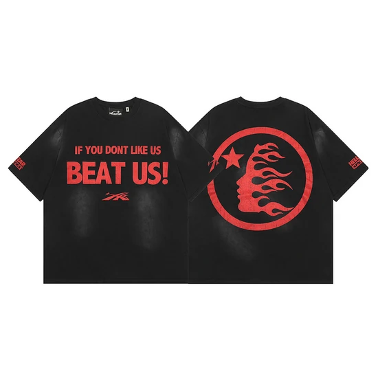 Hellstar Flaming Head Graphic T-Shirt ヘルスター フレイミング ヘッド グラフィック Tシャツ