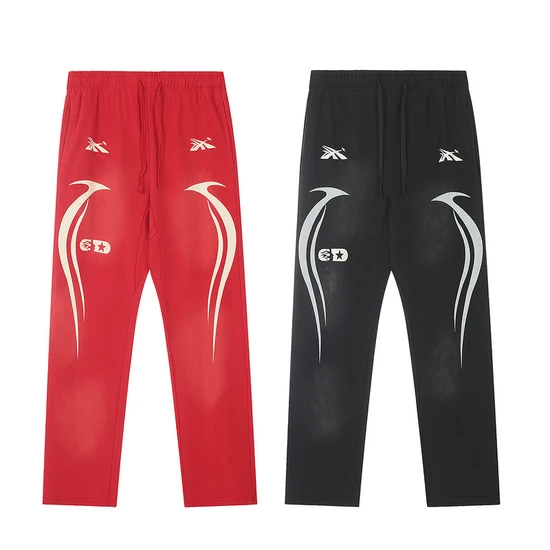 Hellstar Flame Graphic Logo Sweatpants ヘルスター フレーム グラフィック ロゴ スウェットパンツ