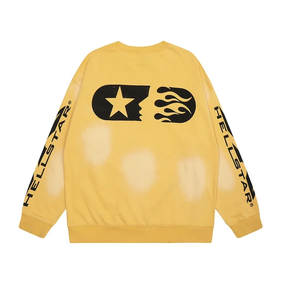 Hellstar Star Claw Graphic Sweatshirt ヘルスター スター クロー グラフィック スウェットシャツ