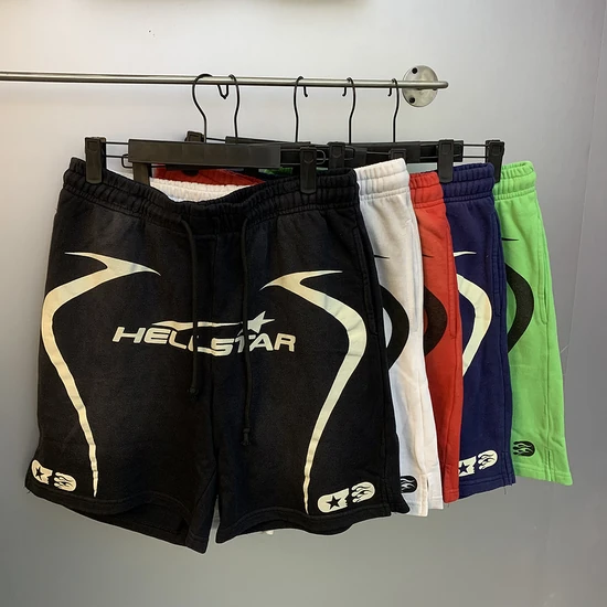 Hellstar Curved Graphic Shorts ヘルスター カーブド グラフィック ショーツ
