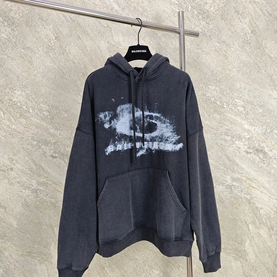 Balenciaga Graphic Print Hoodie バレンシアガ グラフィック プリント パーカー