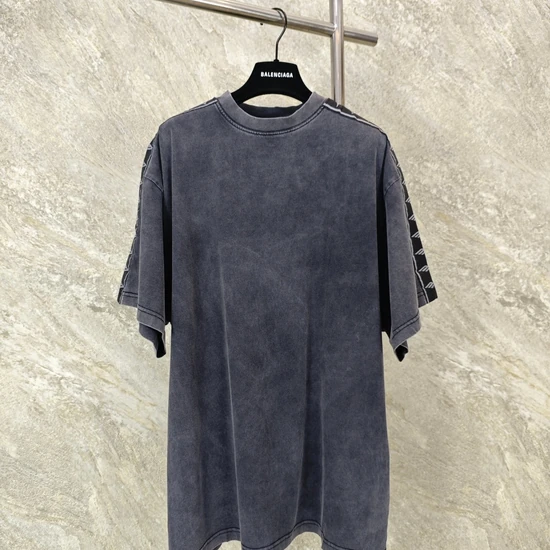 Balenciaga Sleeve Stripe Logo T-Shirt バレンシアガ スリーブ ストライプ ロゴ Tシャツ