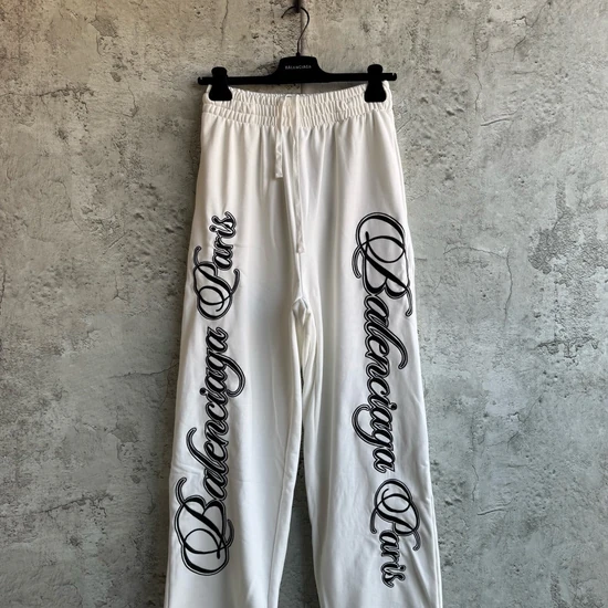 Balenciaga Script Logo Print Sweatpants バレンシアガ スクリプト ロゴ プリント スウェットパンツ