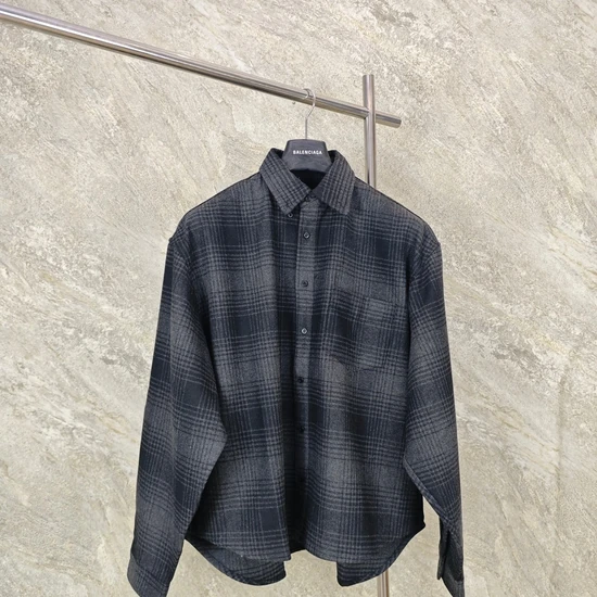 Balenciaga Check Overshirt バレンシアガ チェック オーバーシャツ
