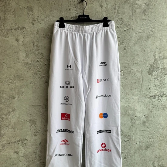 Balenciaga Multi-Logo Print Sweatpants バレンシアガ マルチ ロゴ プリント スウェットパンツ